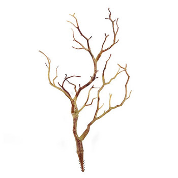Τεχνητό ελαφοκέρατο αποξηραμένα κλαδιά δέντρων PVC κλαδιά Manzanita Διακοσμητικά κλαδιά φυτών Ξηρά ντεκόρ κλαδιών Χριστουγεννιάτικα διακοσμητικά για το Halloween