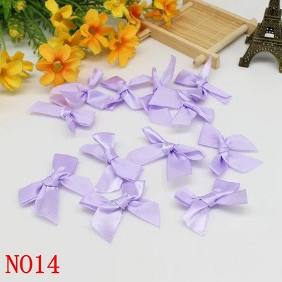 50GAB 5*5CM lentes bantes Vienkrāsains poliestera satīna lentes bantes zieds DIY amatniecība roku darbs rotājumi roku darbs ballīšu piederumi