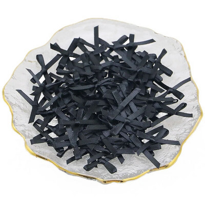 (100db/csomag) 3x3cm-es miniszalag masnik Többszínű kis méretű poliészter szatén szalagok masni virág Kézműves kézműves dekoráció barkácsolás