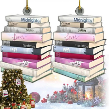 Коледни орнаменти Акрилни албуми Книги Орнаменти за коледно дърво за Коледа Декорации за дома Консумативи