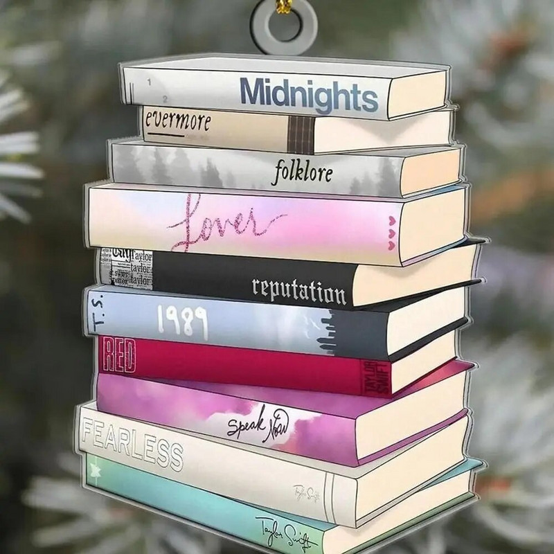 Χριστουγεννιάτικο Στολίδι Ακρυλικό Άλμπουμ Βιβλία Χριστουγεννιάτικα Στολίδια Χριστουγεννιάτικων Δέντρων για Χριστουγεννιάτικα Διακοσμητικά Σπιτιού Προμήθειες