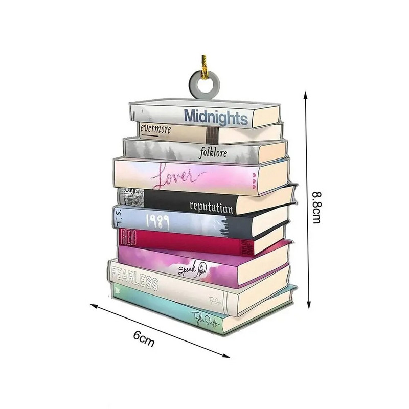 Χριστουγεννιάτικο Στολίδι Ακρυλικό Άλμπουμ Βιβλία Χριστουγεννιάτικα Στολίδια Χριστουγεννιάτικων Δέντρων για Χριστουγεννιάτικα Διακοσμητικά Σπιτιού Προμήθειες