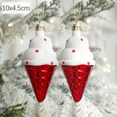 Ziemassvētku rotājumi 2gab. Kruķis Ziemassvētku vecītis Sniegavīrs Elk Ziemassvētku koka kulons 2022 — Ziemassvētku rotājums mājām Noels Dāvanas Navidad dekors