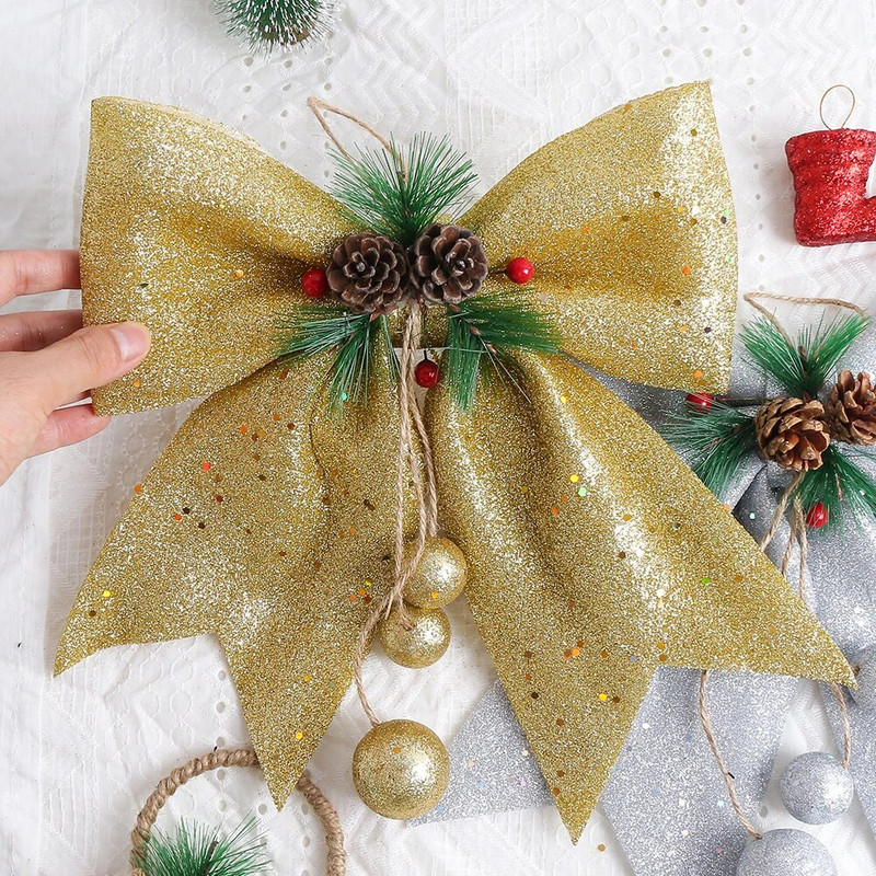 30 CM priekšgala Ziemassvētku rotājumi Ziemassvētku eglīšu kulonu rotājumi mājām Navidad ballīšu piederumi Jaunā gada 2023. gada dekorēšanai, DIY dāvanu aksesuāri