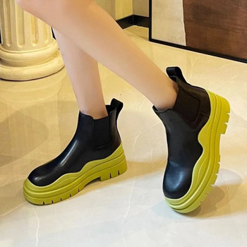 Ανδρικά Γυναικεία Streetwear Brand Fashion Casual μπότες Vintage χοντρή σόλα Unisex Παπούτσια υψηλής ποιότητας Παπούτσια για ζευγάρια Παπούτσια