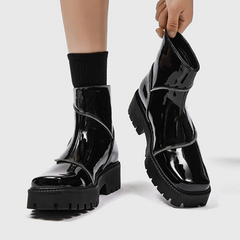 Ανδρικές μπότες Φθινοπωρινές και Χειμερινές Χοντρή σόλα Αντιολισθητική Μοντέρνα Παπούτσια Νέα ευέλικτα Chelsea Boots Ανδρικές μπότες casual μόδας Ανδρικές μπότες