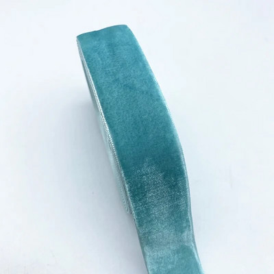 Jauna 6–38 mm krāsu vienas sejas līnijas samta lente Bowknot Ziemassvētku lentes ballīšu dekorēšanai