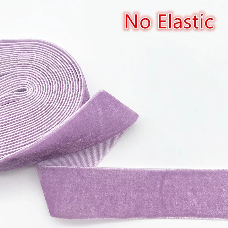 Jauna 6–38 mm krāsu vienas sejas līnijas samta lente Bowknot Ziemassvētku lentes ballīšu dekorēšanai