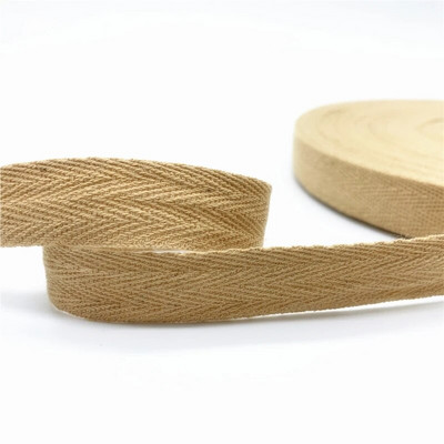 5 jardi/lots 10 mm 20 mm 100% kokvilnas lente, ar rokām darināta, kaula lente apģērbu šūšanas audumam, DIY Ziemassvētku dekorēšanai