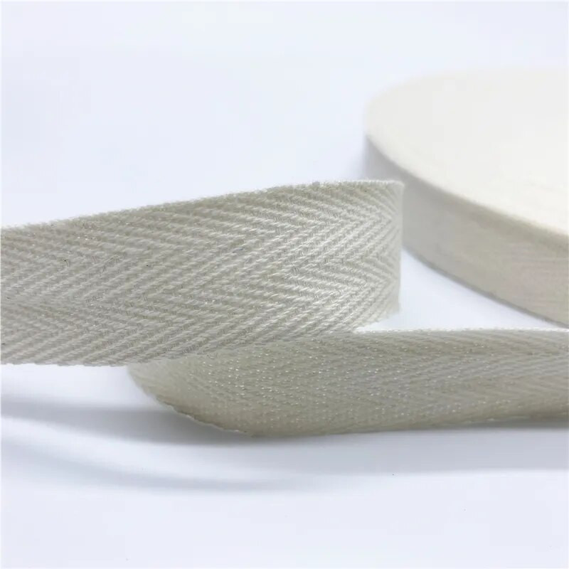 5 jardi/lots 10 mm 20 mm 100% kokvilnas lente, ar rokām darināta, kaula lente apģērbu šūšanas audumam, DIY Ziemassvētku dekorēšanai