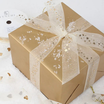 2-5 αυλών Χρόνια πολλά Κορδέλες Λάτρης Γαμήλια εκδήλωση Χριστουγεννιάτικη διακόσμηση Μπουκέτο ψησίματος Φιόγκος Κάρτα δώρων Κουτί συσκευασίας Διακόσμηση