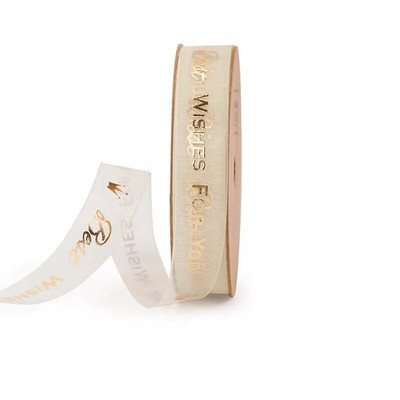 2-5 αυλών Χρόνια πολλά Κορδέλες Λάτρης Γαμήλια εκδήλωση Χριστουγεννιάτικη διακόσμηση Μπουκέτο ψησίματος Φιόγκος Κάρτα δώρων Κουτί συσκευασίας Διακόσμηση