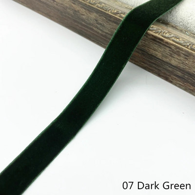 6-38 mm-es bársony szalag esküvői parti dekoráció, kézzel készített szalag, ajándékcsomagoló haj csípős DIY karácsonyi szalag # RoLi03