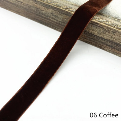 6-38 mm-es bársony szalag esküvői parti dekoráció, kézzel készített szalag, ajándékcsomagoló haj csípős DIY karácsonyi szalag # RoLi03