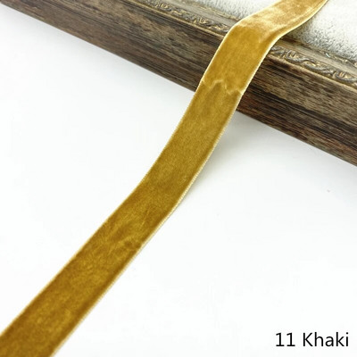 6-38 mm-es bársony szalag esküvői parti dekoráció, kézzel készített szalag, ajándékcsomagoló haj csípős DIY karácsonyi szalag # RoLi03