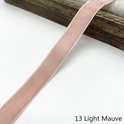 6-38 mm-es bársony szalag esküvői parti dekoráció, kézzel készített szalag, ajándékcsomagoló haj csípős DIY karácsonyi szalag # RoLi03