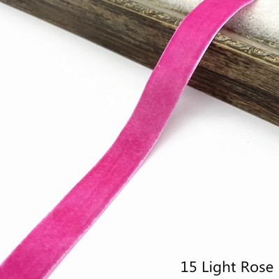 6-38 mm-es bársony szalag esküvői parti dekoráció, kézzel készített szalag, ajándékcsomagoló haj csípős DIY karácsonyi szalag # RoLi03