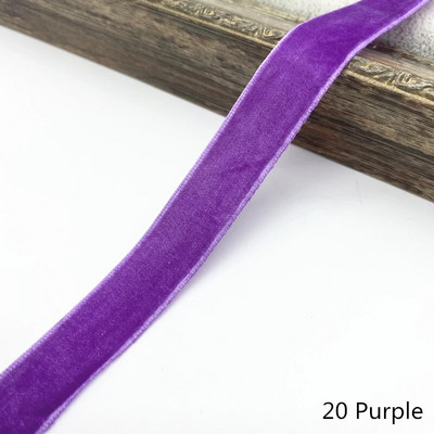 6-38 mm-es bársony szalag esküvői parti dekoráció, kézzel készített szalag, ajándékcsomagoló haj csípős DIY karácsonyi szalag # RoLi03