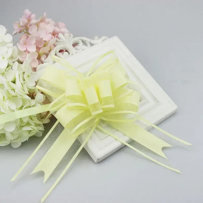 10 τμχ Συσκευασία δώρου Τραβήξτε φιόγκους Χριστουγεννιάτικο δέντρο Κορδέλες Πρωτοχρονιάτικες Διακοσμήσεις Navidad για Γάμος Διακόσμηση Αυτοκινήτων Χειροτεχνίας Φιόγκοι Υ1