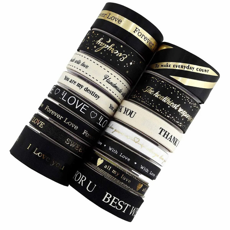 5 jardu melnas lentes mīļāko dāvanu kastīte Iepakojums Kāzu pasākuma ballīte Ziemassvētku ar rokām darināta tauriņa matu aksesuāru kūkas dekorēšana