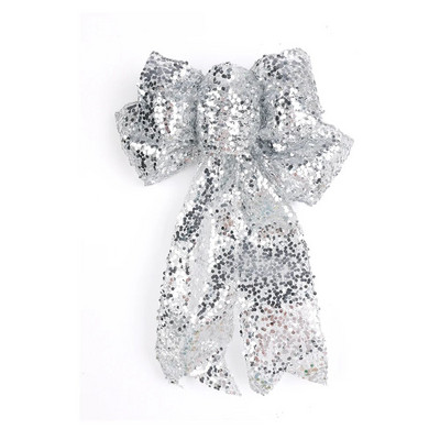 Ziemassvētku eglītes rotājums ar lenti bantīti dzimšanas dienas lente kāzu pasākuma ballītes noformējums pušķis bantītes kartes dāvanu kastītes iepakojuma dekors