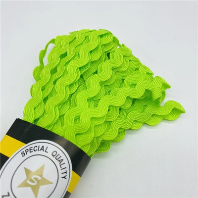 15 jardi/partii 6 mm siksakpaelad polüesterlint DIY käsitsi valmistatud materjal pulmapeo jaoks jõulukaunistusega vibu lint