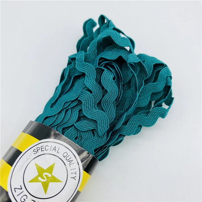 15 jardi/partii 6 mm siksakpaelad polüesterlint DIY käsitsi valmistatud materjal pulmapeo jaoks jõulukaunistusega vibu lint