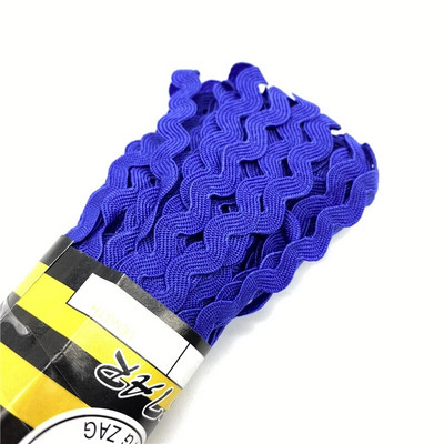 15 jardi/partii 6 mm siksakpaelad polüesterlint DIY käsitsi valmistatud materjal pulmapeo jaoks jõulukaunistusega vibu lint