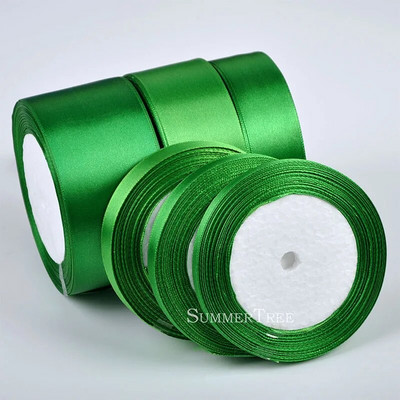 Szatén szalag 23 méter 6 mm 10 mm 15 mm 25 mm 38 mm 50 mm szárny ajándék íj kézzel készített barkács kézműves karácsonyi esküvői parti kellékek