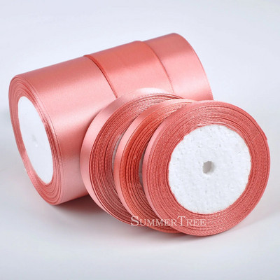 Szatén szalag 23 méter 6 mm 10 mm 15 mm 25 mm 38 mm 50 mm szárny ajándék íj kézzel készített barkács kézműves karácsonyi esküvői parti kellékek