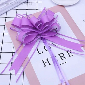 20 τεμ. Μεγάλο μέγεθος 50 χιλιοστά Όμορφη μονόχρωμη κορδέλα με φιόγκο δώρο Συσκευασία λουλουδιών Φιόγκος Φιόγκος πάρτι γάμου αυτοκινήτου Διακόσμηση δωματίου