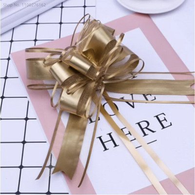 20 τεμ. Μεγάλο μέγεθος 50 χιλιοστά Όμορφη μονόχρωμη κορδέλα με φιόγκο δώρο Συσκευασία λουλουδιών Φιόγκος Φιόγκος πάρτι γάμου αυτοκινήτου Διακόσμηση δωματίου