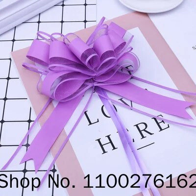 20 τεμ. Μεγάλο μέγεθος 50 χιλιοστά Όμορφη μονόχρωμη κορδέλα με φιόγκο δώρο Συσκευασία λουλουδιών Φιόγκος Φιόγκος πάρτι γάμου αυτοκινήτου Διακόσμηση δωματίου