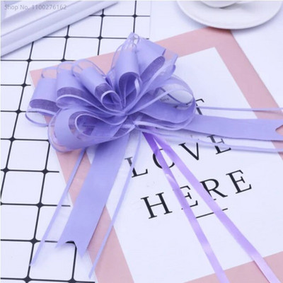 20 τεμ. Μεγάλο μέγεθος 50 χιλιοστά Όμορφη μονόχρωμη κορδέλα με φιόγκο δώρο Συσκευασία λουλουδιών Φιόγκος Φιόγκος πάρτι γάμου αυτοκινήτου Διακόσμηση δωματίου