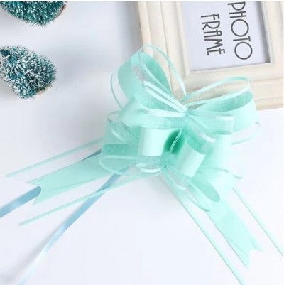 20 τεμ. Μεγάλο μέγεθος 50 χιλιοστά Όμορφη μονόχρωμη κορδέλα με φιόγκο δώρο Συσκευασία λουλουδιών Φιόγκος Φιόγκος πάρτι γάμου αυτοκινήτου Διακόσμηση δωματίου