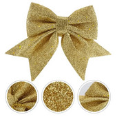 1/4gab Ziemassvētku bantīte Ziemassvētku eglītes iekarināma dekorācija Apdrukāta bantītes rotājums Ziemassvētku lente āra vītnes Ziemassvētku dekors