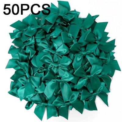 50 DB Rózsaszín szatén szalag masni Dekoráció Kis masnival ajándék masni kézművességhez Virág esküvői masni születésnapi barkácsolás party dekoráció