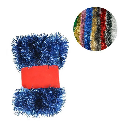 5M folijos blizgučių juostelės girlianda Kalėdų dekoravimui Kalėdų eglutės apvyniojimo juostelė Kalėdų papuošalai Naujųjų metų dekoras Navidad