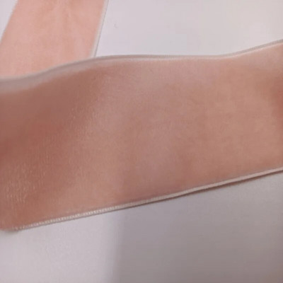 38MM 1/3/5 Yards Borarany fekete kék Szín Single Face Nylon Bársony Szalag Nincs Stretch Velúr Szalagok Heveder DIY Tartozékok