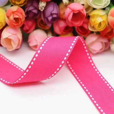 5 jardi pistepaelad 9 MM/25 MM/38 MM valge servaga punktiirjoonega lint juustele, meisterdamine käsitöö, käsitsi valmistatud tarvikud Y19041801