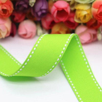 5 jardi pistepaelad 9 MM/25 MM/38 MM valge servaga punktiirjoonega lint juustele, meisterdamine käsitöö, käsitsi valmistatud tarvikud Y19041801