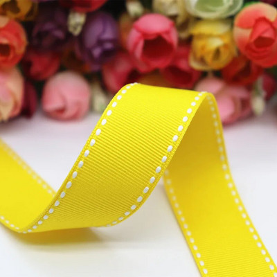 5 jardi pistepaelad 9 MM/25 MM/38 MM valge servaga punktiirjoonega lint juustele, meisterdamine käsitöö, käsitsi valmistatud tarvikud Y19041801