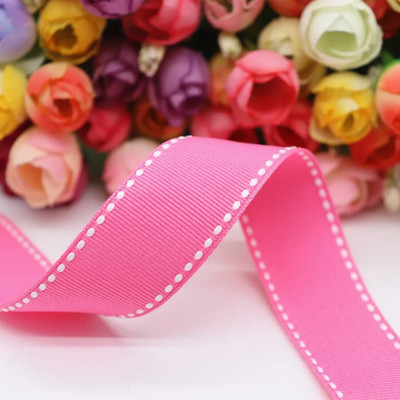 5 jardi pistepaelad 9 MM/25 MM/38 MM valge servaga punktiirjoonega lint juustele, meisterdamine käsitöö, käsitsi valmistatud tarvikud Y19041801