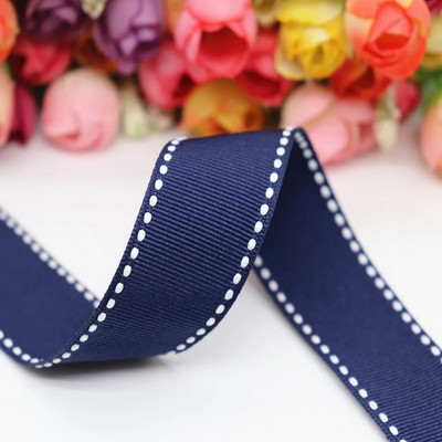 5 jardi pistepaelad 9 MM/25 MM/38 MM valge servaga punktiirjoonega lint juustele, meisterdamine käsitöö, käsitsi valmistatud tarvikud Y19041801