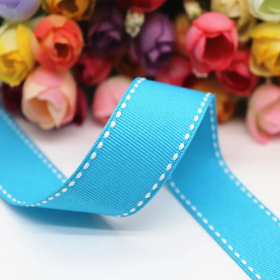 5 jardi pistepaelad 9 MM/25 MM/38 MM valge servaga punktiirjoonega lint juustele, meisterdamine käsitöö, käsitsi valmistatud tarvikud Y19041801