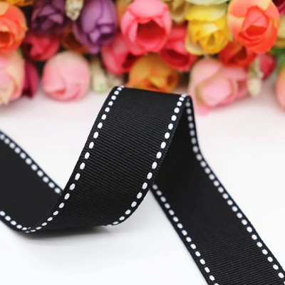 5 jardi pistepaelad 9 MM/25 MM/38 MM valge servaga punktiirjoonega lint juustele, meisterdamine käsitöö, käsitsi valmistatud tarvikud Y19041801