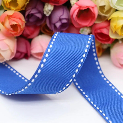 5 jardi pistepaelad 9 MM/25 MM/38 MM valge servaga punktiirjoonega lint juustele, meisterdamine käsitöö, käsitsi valmistatud tarvikud Y19041801