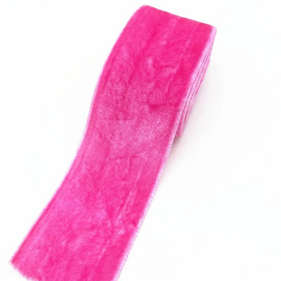 2 yard/telk 40 mm-es bársony szalag esküvői parti dekoráció, kézzel készített szalagos ajándékcsomagoló haj csípős barkácsolás #RoLi
