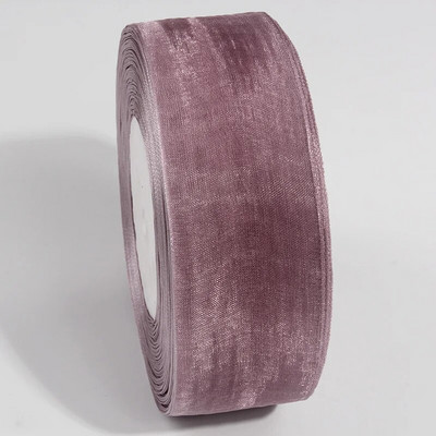 27 spalvų pasirinkimas (10 metrų / aikštelė) 3/4 colių (20 mm) plačios organzos juostelės Didmeninė prekyba dovanų pakavimo dekoravimo juostelėmis