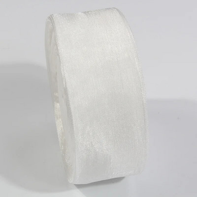 27 spalvų pasirinkimas (10 metrų / aikštelė) 3/4 colių (20 mm) plačios organzos juostelės Didmeninė prekyba dovanų pakavimo dekoravimo juostelėmis